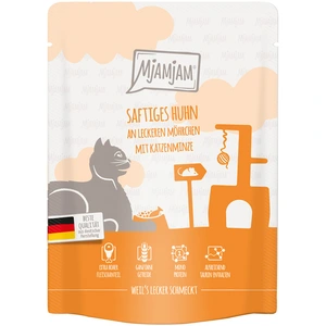 Comparateur de prix : MjAMjAM 6 x 300 g pour chat - poulet, carottes