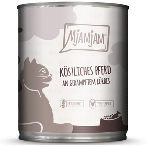 MjAMjAM 6 x 800 g  - cheval au potiron cuit à la vapeur pas cher