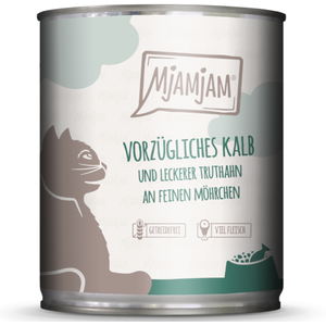 MjAMjAM 6 x 800 g - veau et dinde aux carottes pas cher