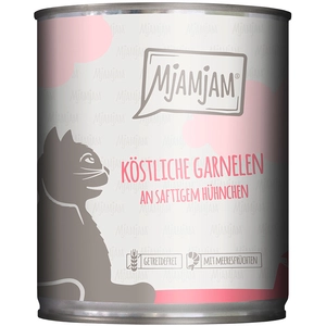 Comparateur de prix : MjAMjAM 6 x 800 g  - crevettes au poulet