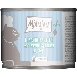 6x185g MjAMjAM à la sauce dinde blanchie avec de délicieuses carottes ... pas cher