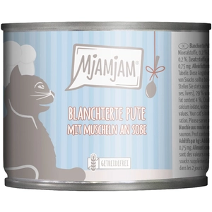 6x185g MjAMjAM en sauce dinde blanchie avec coquillages nourriture pou... pas cher