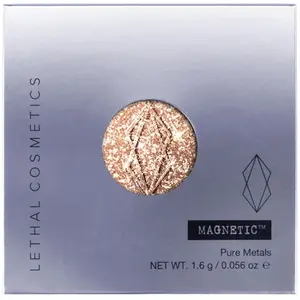 Lethal Cosmetics - MAGNETIC Pure Metals Fard à paupières 1.6 g Marron clair unisex pas cher