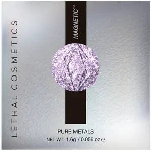 Lethal Cosmetics - MAGNETIC Pure Metals Fard à paupières 1.6 g Argent... pas cher