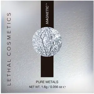 Lethal Cosmetics - MAGNETIC Pure Metals Fard à paupières 1.6 g Argent... pas cher