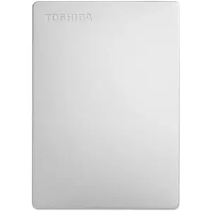 Disque dur externe - TOSHIBA - Canvio Slim - 1 To - Argent pas cher