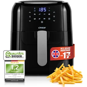 LINSAR Friteuse electrique - Friteuse à air chaud - 5.5L - 7 programme... pas cher