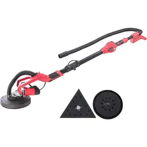 Comparateur de prix : AREBOS Ponceuse Girafe | Ø 225 mm | Barre télescopique | Tête Pivotant...