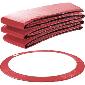 Coussin de Protection pour Trampoline AREBOS - 457 cm - Rouge