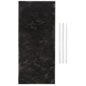 Klarstein - Royal Flush 60 Filtre à charbon actif pour hotte 37,5 x 0,...