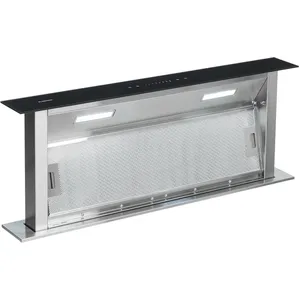 Comparateur de prix : KLARSTEIN Royal Flush Hotte aspiranteà courant descendant 540 m³/h90 c...