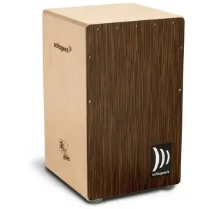 Cajon Schlagwerk 2inOne CP 430 Deluxe Wenge - Surface de frappe en placage de wengé
