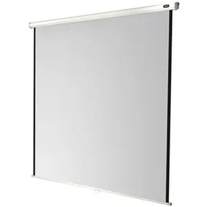 Comparateur de prix : Ecran de projection manuel - CELEXON - 160 x 160 cm - Format 1:1 - Gain 1.0 - Dos noir opaque
