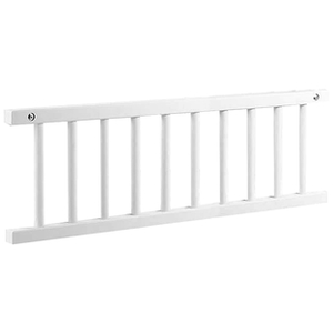 Barrière Sécurité Wenge Blanche Vernis Cododo Babybay Maxi / Boxspring pas cher