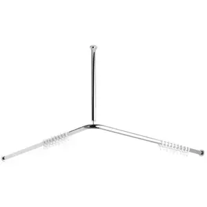 Avenarius free living! Tringle de rideau de douche, raccourcissable, avec fixation au plafond, 9004801010, pas cher