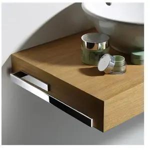Avenarius Avanarius Porte-serviettes rectangulaire à bras unique 390 mm pas cher