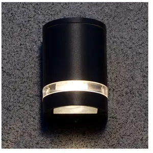 Lutec Focus Applique murale GU10 mini arrondi 1 source lumineuse, 5604101118, 6041 GR pas cher