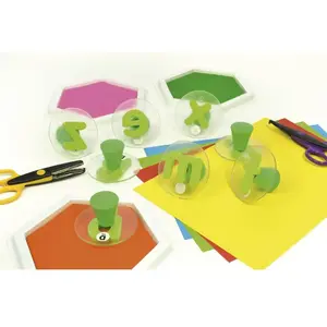 Eduplay Tampon géant lettres minuscules, set de 30 vert pas cher