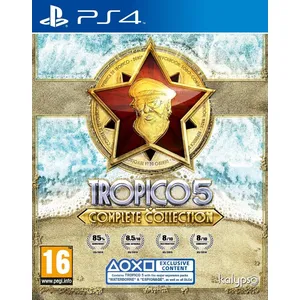 Comparateur de prix : KALYPSO Simulation - Tropico 5 Complete Collection - Les ères - PS4 - Blu-Ray