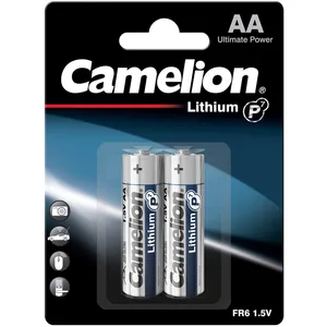 Comparateur de prix : Battery Camelion Lithium Mignon AA FR6 1.5V (2 Pcs.)