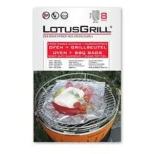 Comparateur de prix : Lotus Grill - Lot de 8 papillottes pour barbecue - Lotusgrill - gb-al-m