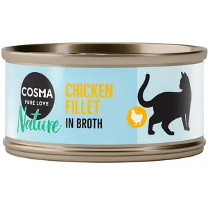 6x70g filet de poulet Cosma - Nourriture pour Chat pas cher