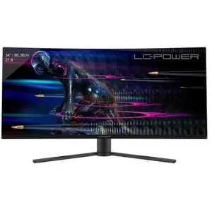 LC-Power Lc-m34-uwqhd-165-c - 34" ultra-large Qhd 165 Hz incurvé pas cher