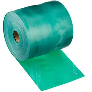 Thera-Band Bande de résistance à l'effort élastique TheraBand Original en vert - 13 cm de large pas cher