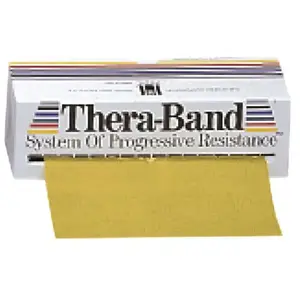 TheraBand - Bande d'exercice - Élastique fitness taille max. stark, blanc pas cher