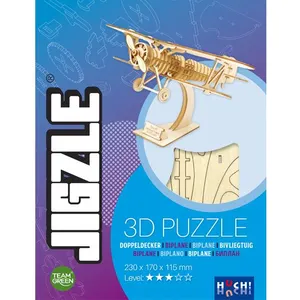 Puzzle 3D Atalia Jeux Jigzle Biplan pas cher