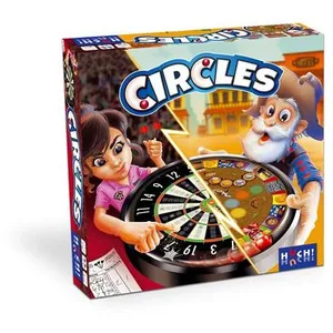 Asmodee HUCH! Circles Jeu Familial à partir de 7 Ans pas cher