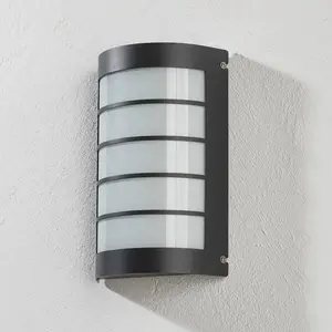CMD Applique murale LED Aqua Marco acier inoxydable anthracite Grille ...Vendu parluminaire