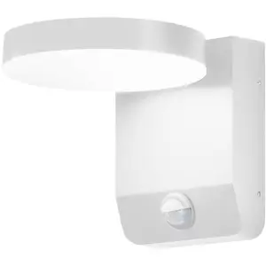 CMD Applique murale LED 9113, capteur, blanc, largeur 16 cm, CCT, IP54Vendu parluminaire
