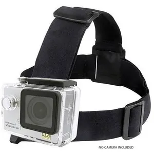 Support frontal caméra Easypix GoXtreme Head-Strap-Mount Noir TU 55235 pas cher
