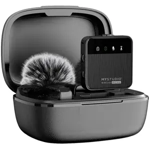 Comparateur de prix : Microphone sans fil Easypix MyStudio Mic Duo Noir TU 62022