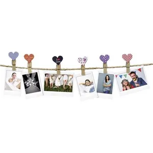 Fujifilm Fuji film Instax Design Clips 10er Set Motiv Herz - 70100127833 pas cher