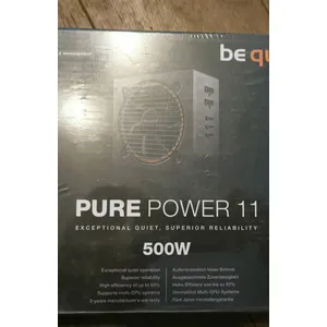 Listan Be quiet! Alimentation pure power 11 - cm 500w 4260052186381 pas cher