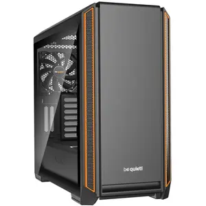 be quiet! Silent Base 601 Window Midi Tower Noir, Orange pas cher