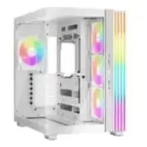 Comparateur de prix : be quiet! Soyez silencieux! Tour Midi LIGHT BASE 600 LX ARGB ATX Double Verre Trempé USB-C Blanc