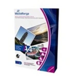 Comparateur de prix : MediaRange - Mat - enduit - blanc - A4 (210 x 297 mm) - 120 g/m² - 100 feuille(s) papier photo