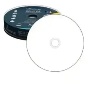Comparateur de prix : MediaRange MR509 Lot de 10 BD-R DL 50 Go, vitesse 6 x, blanc