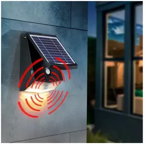 esotec Applique solaire murale astucieuse Eclairage et Sécurité Profi 2,5-250... pas cher