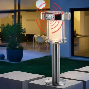 Comparateur de prix : Lampadaire solaire Ancona Détecteur de mouvement blanc froid + chaud J...