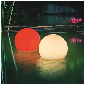 Esotec Boule solaire multicolore étanche 15 cm avec télécommande, boite de 2 pas cher