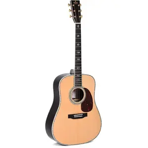 Comparateur de prix : Sigma Guitars SDR-45 guitare acoustique folk avec housse