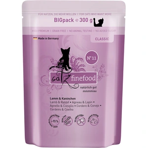 catz finefood 6 x 300 g pour chat - agneau, lapin pas cher