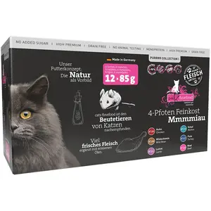 Comparateur de prix : 12x85g catz finefood Purrrr lot mixte I - Pâtée pour chat