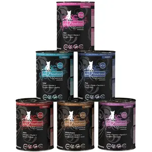 Comparateur de prix : 6x400g Catz Finefood Purrrr lot mixte I - Pâtée pour chat