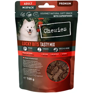 100g Chewies Lucky Bits Adult Tasty Mix Hundesnacks pas cher