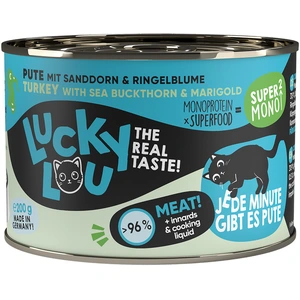 6x 200g Lucky Lou SuperMono² nourriture pour chat humideVendu parzooplus